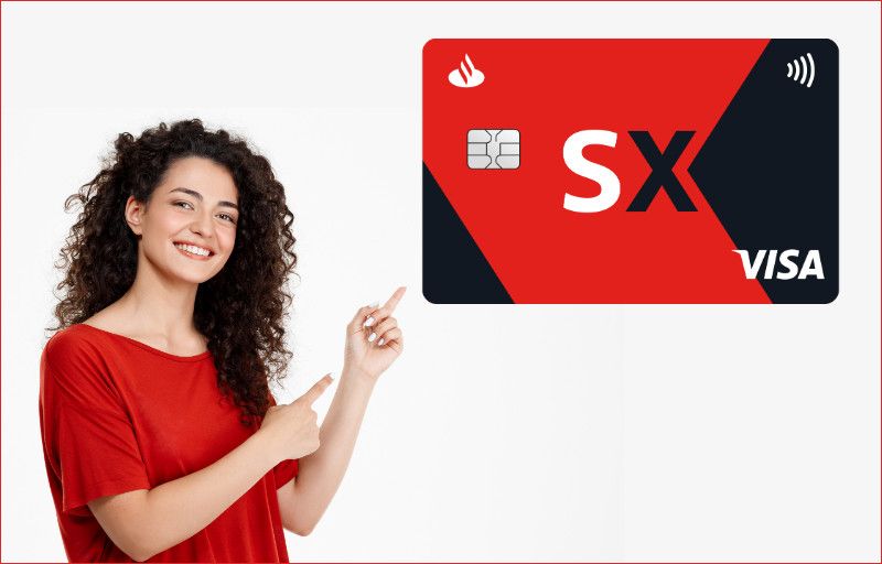 Santander SX facil de aprovar e com limite de 500 para imediato