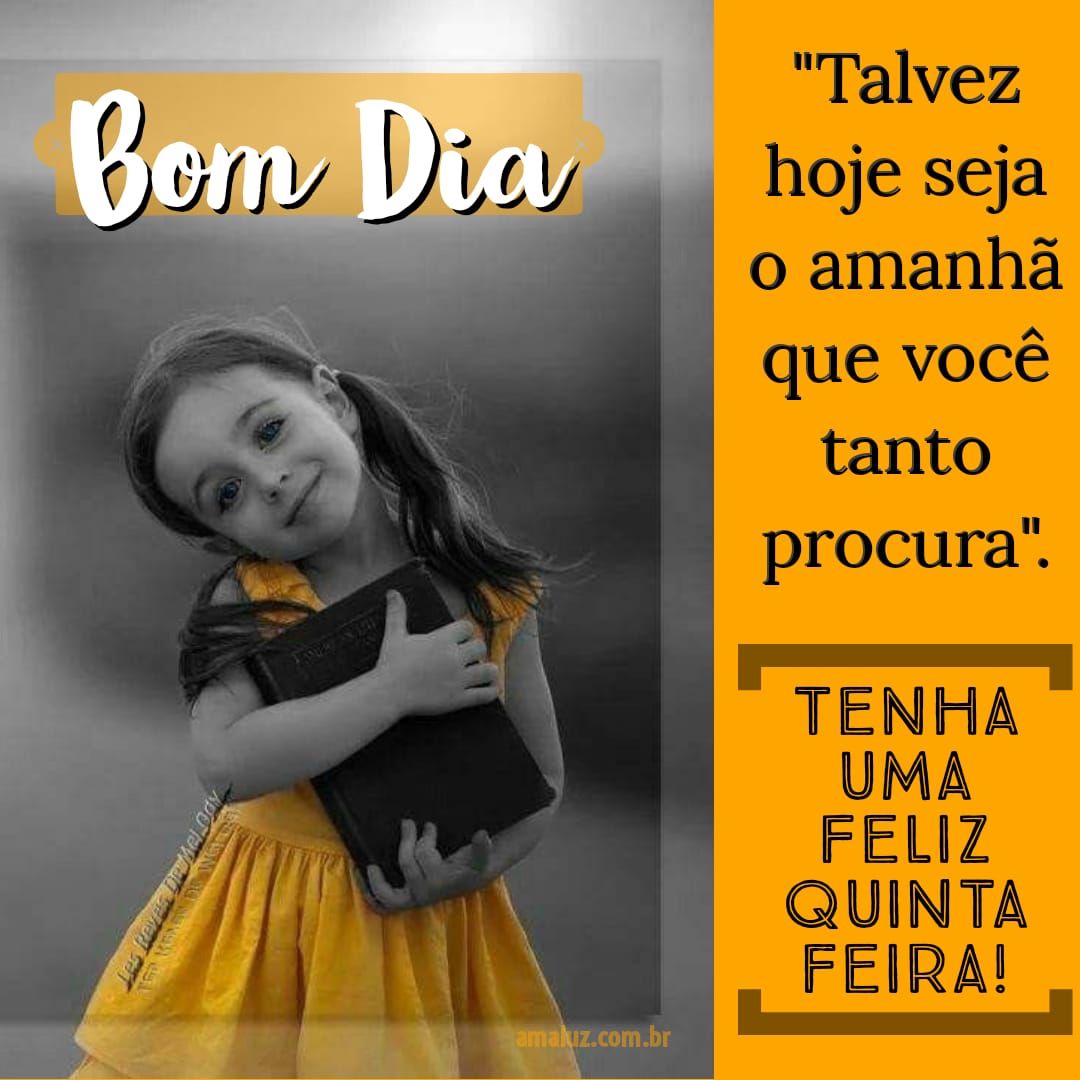 Tenha uma feliz quinta feira com motivação