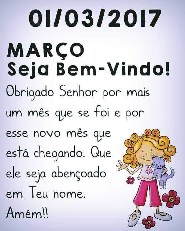 1 de março bem vindo