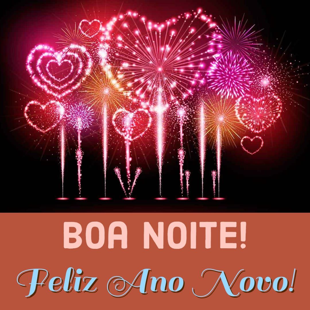 Ano novo, boa noite!