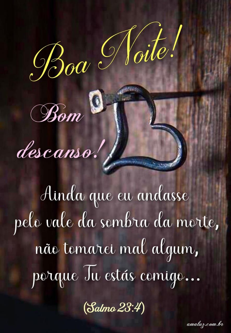 Boa noite com mensagens da bíblia