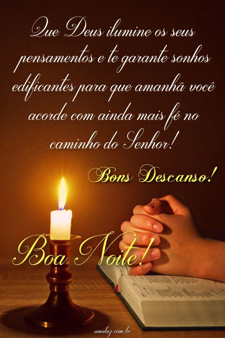 Boa noite com mensagens evangélicas para whatsapp