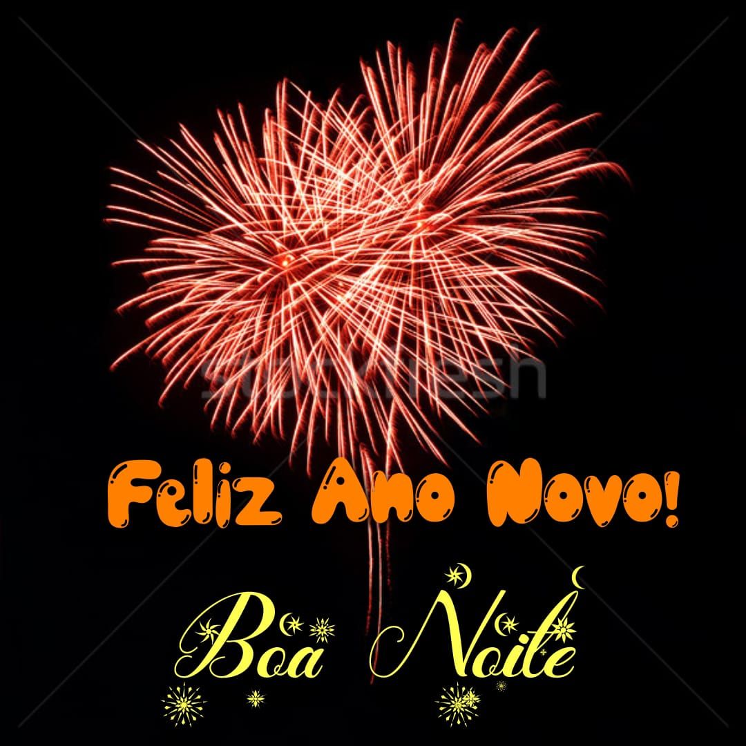 Boa noite e feliz ano novo
