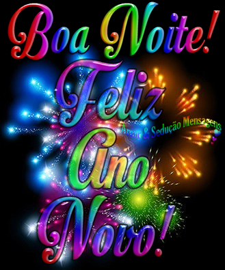 Boa noite feliz ano novo
