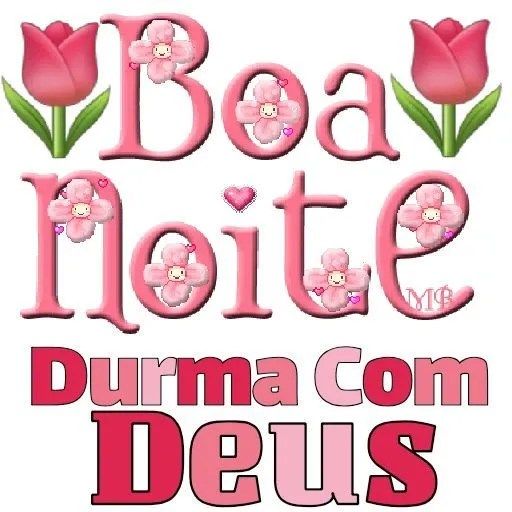 Boa noite figurinhas dormi com Deus