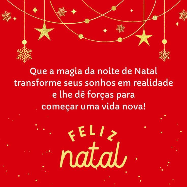 Boa noite natal feliz