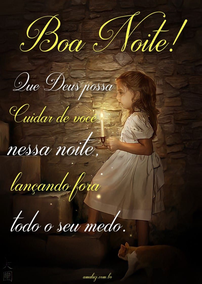 Boa noite que Deus possa cuida de você