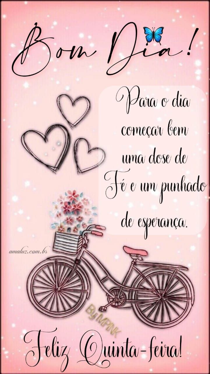 Feliz quinta feira com mensagens lindas