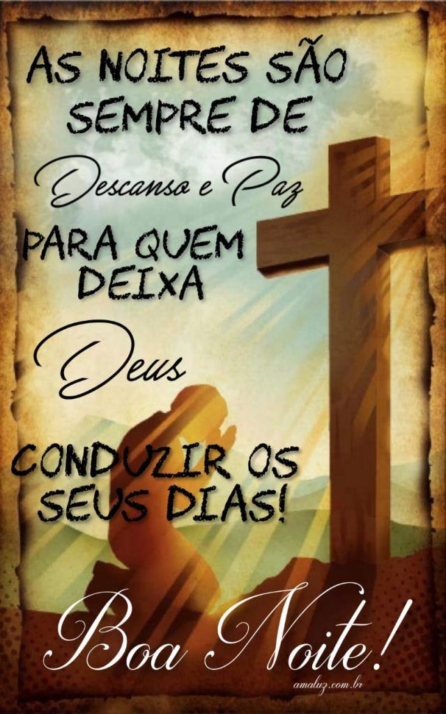 Imagens com mensagens de boa noite evangélico