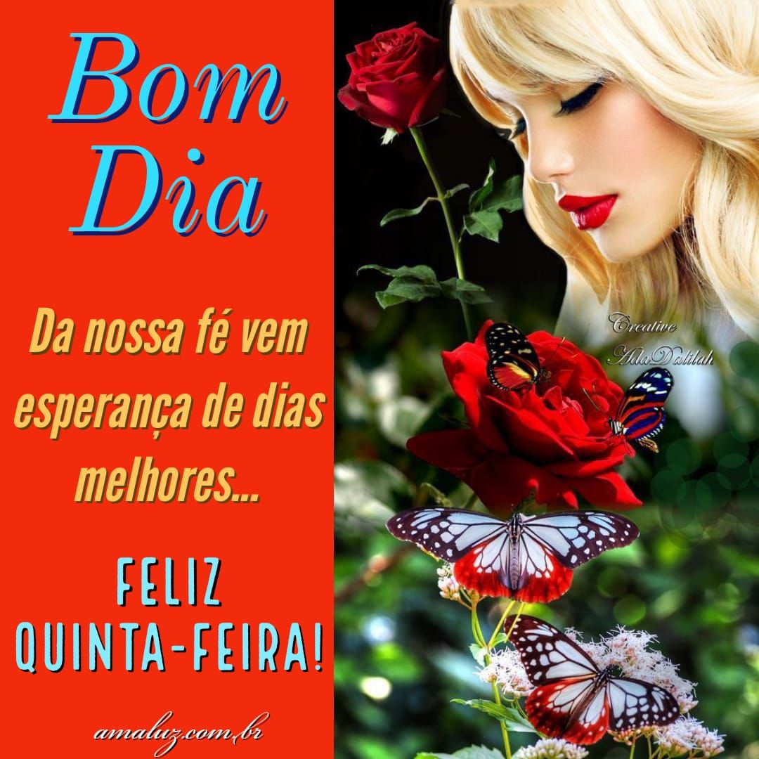 Mensagens lindas de bom dia quinta feira