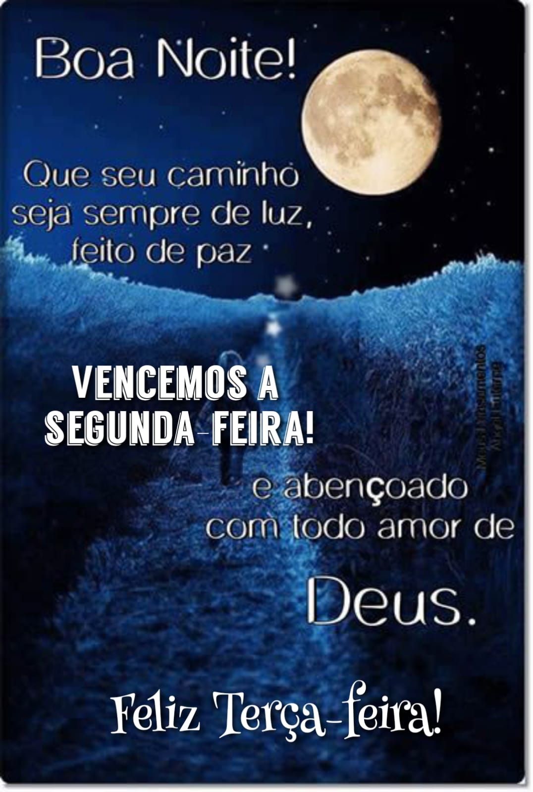 Vencemos a segunda feira feliz terça feira