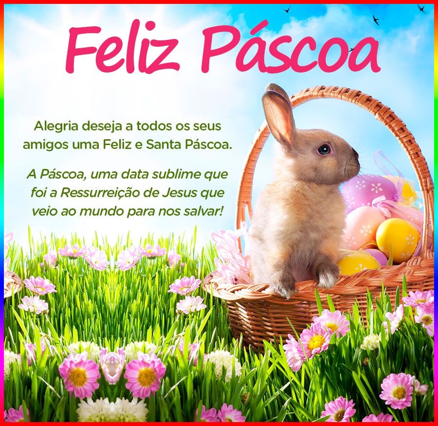 Feliz páscoa
