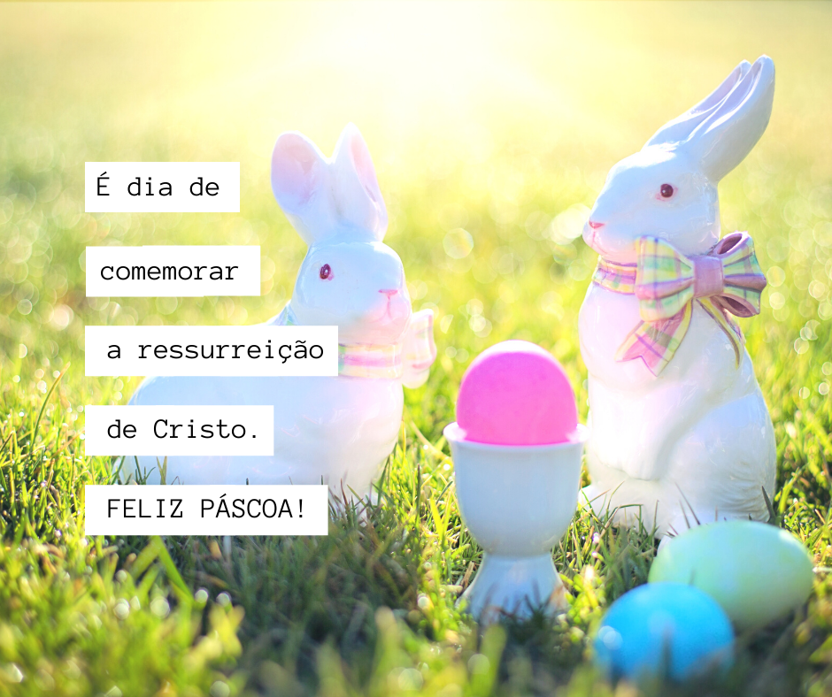 Frases curtas de páscoa