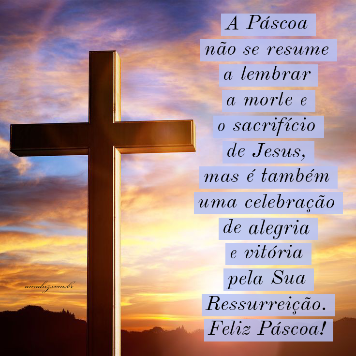 Mensagens de reflexão para dia de páscoa