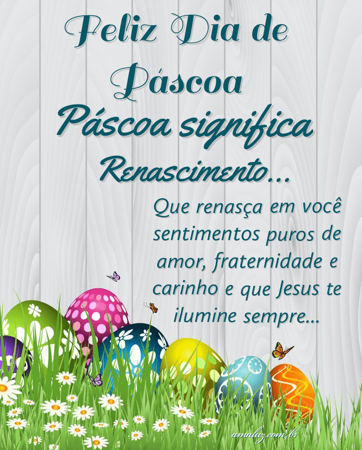 Mensagens para páscoa feliz