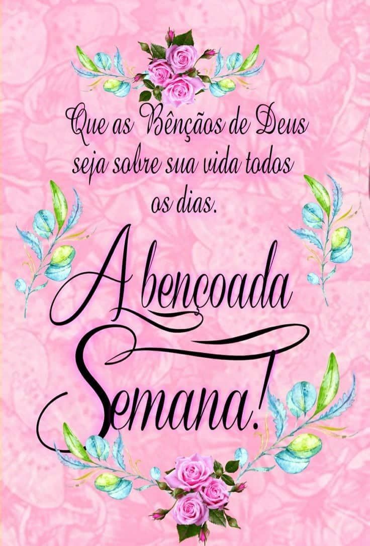 Abençoada semana