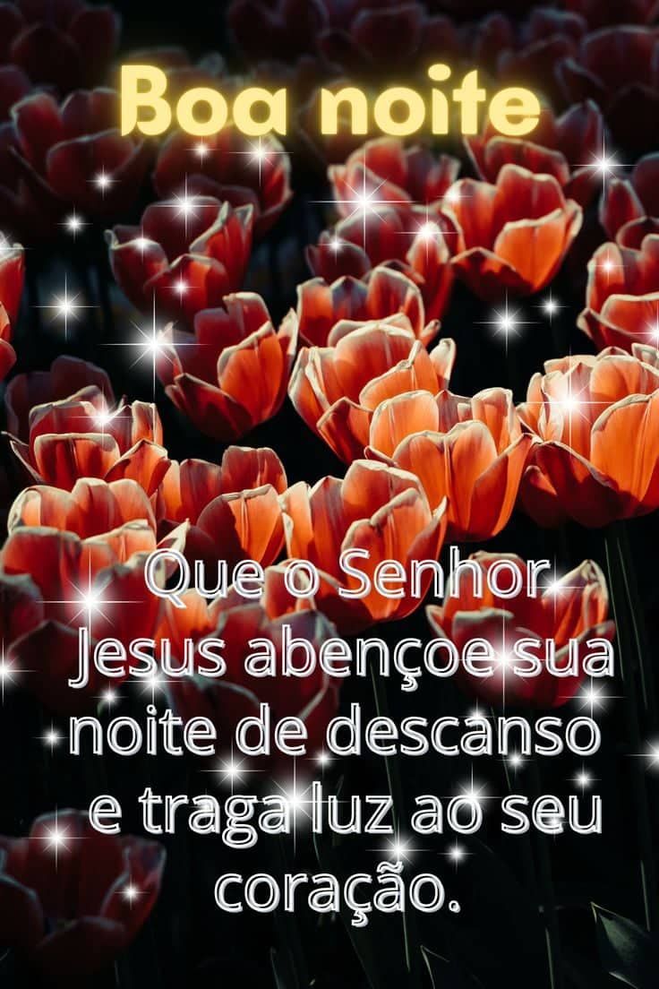 Boa noite com o Senhor Jesus