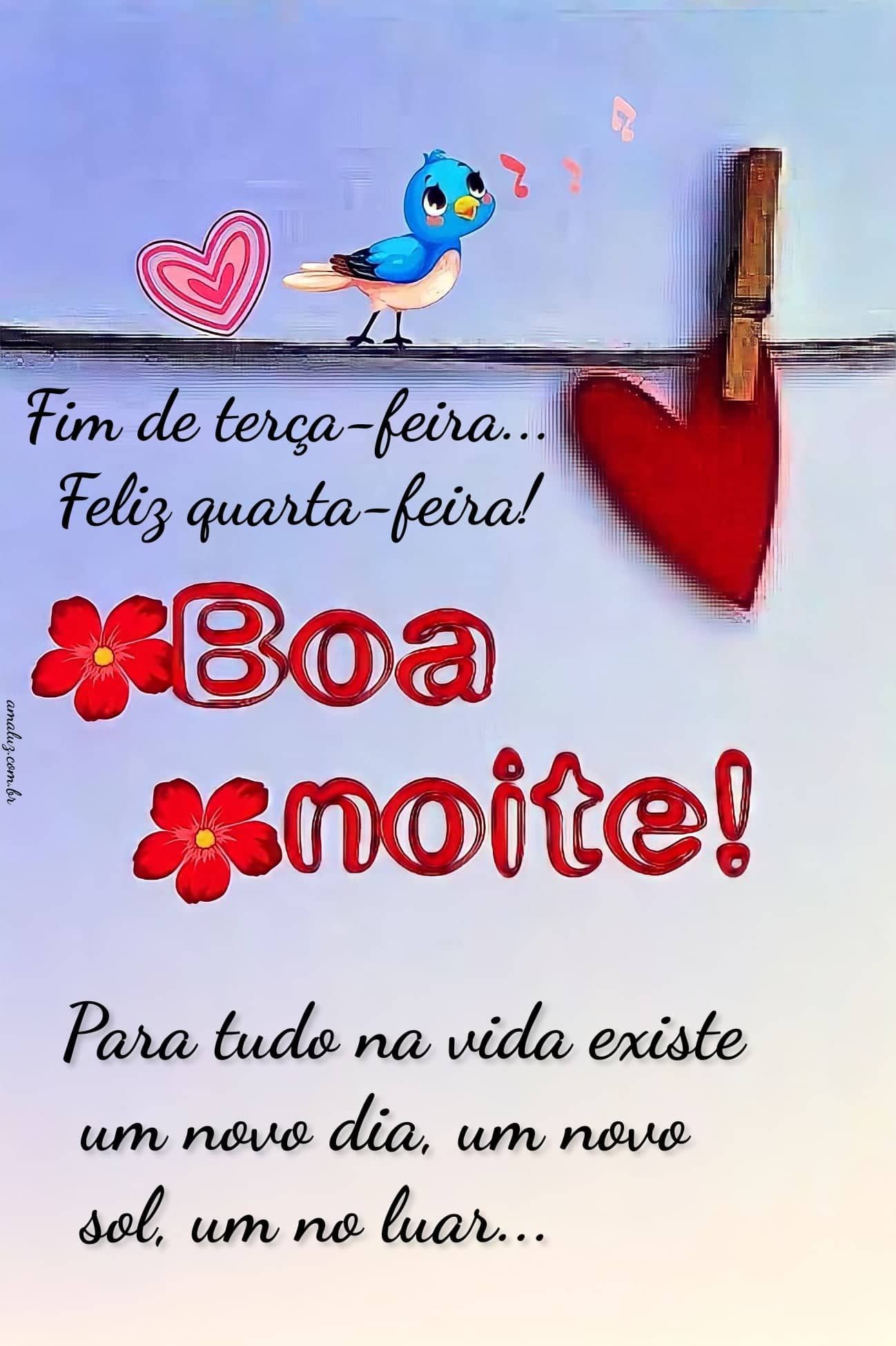 Boa noite fim de terça feira