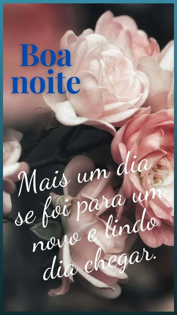Boa noite logo um novo dia surgirá