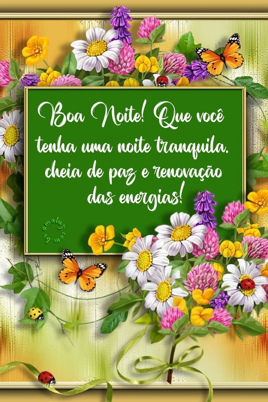 Boa noite te desejar uma noite tranquila