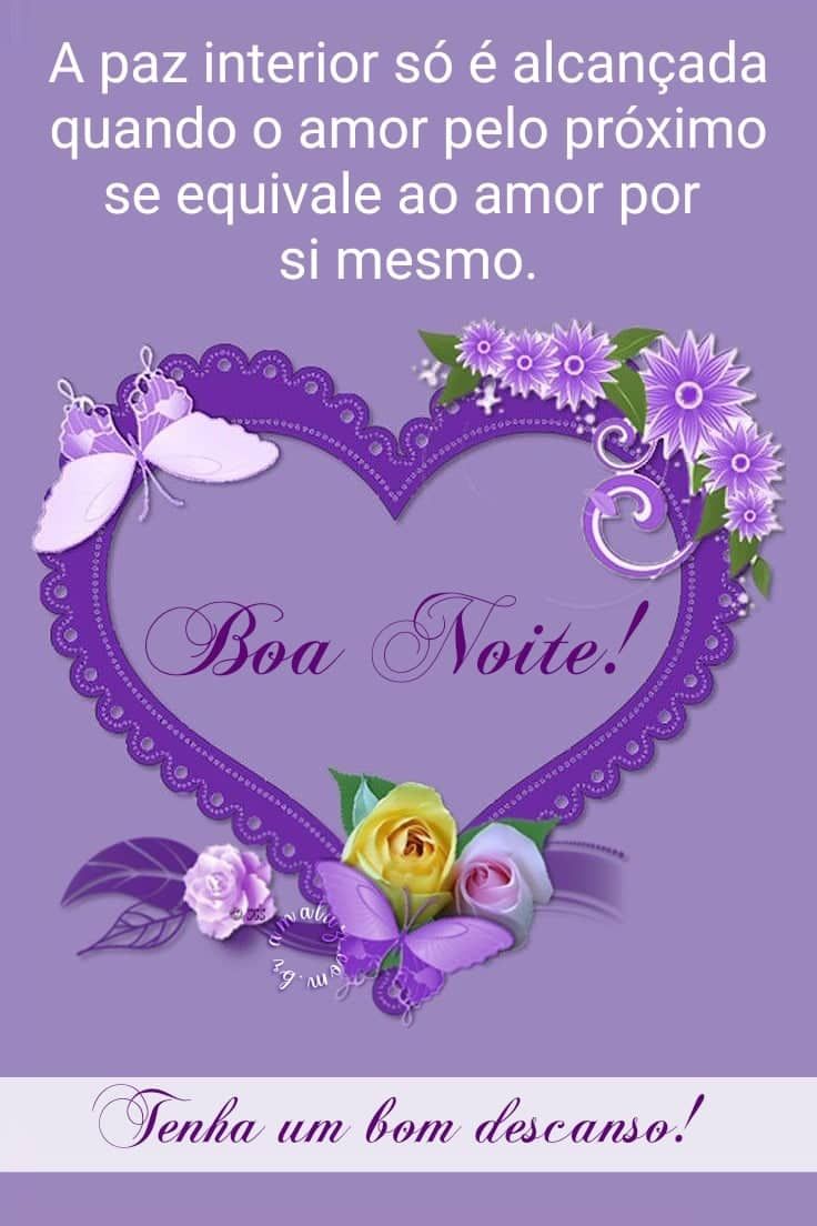Boa noite tenha um bom descanso