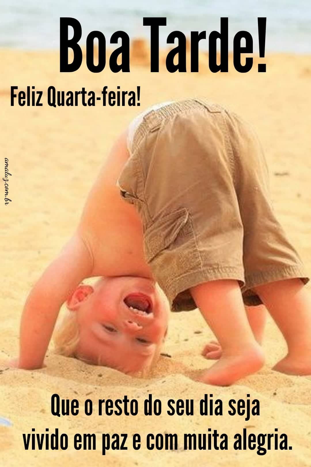 Boa tarde feliz quarta feira