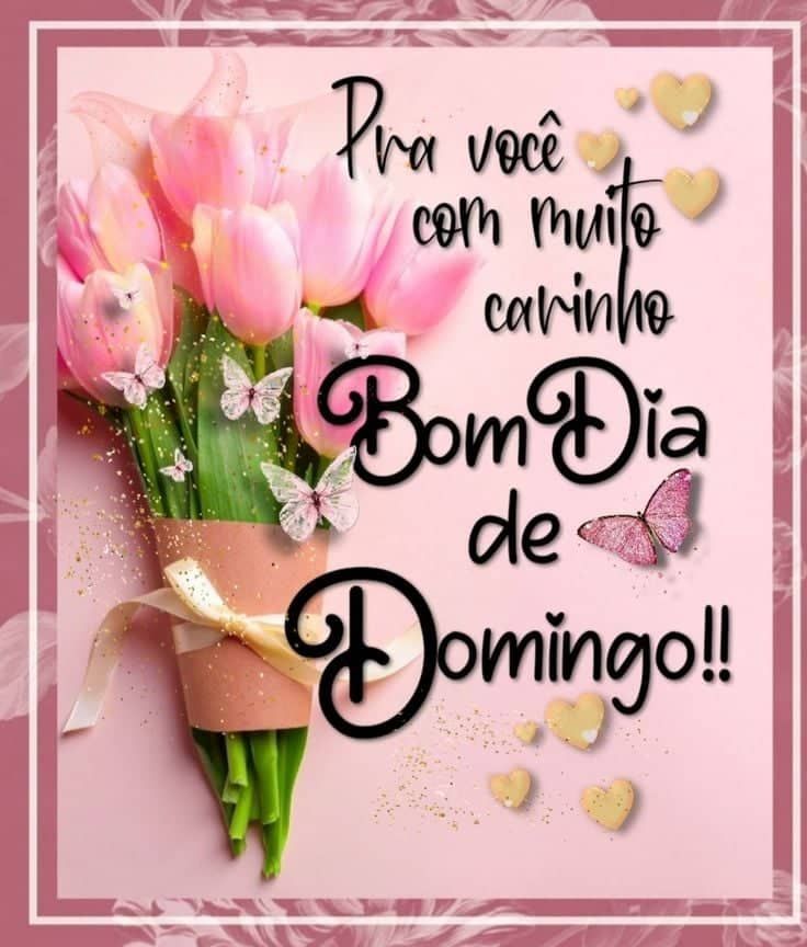 Bom dia de domingo