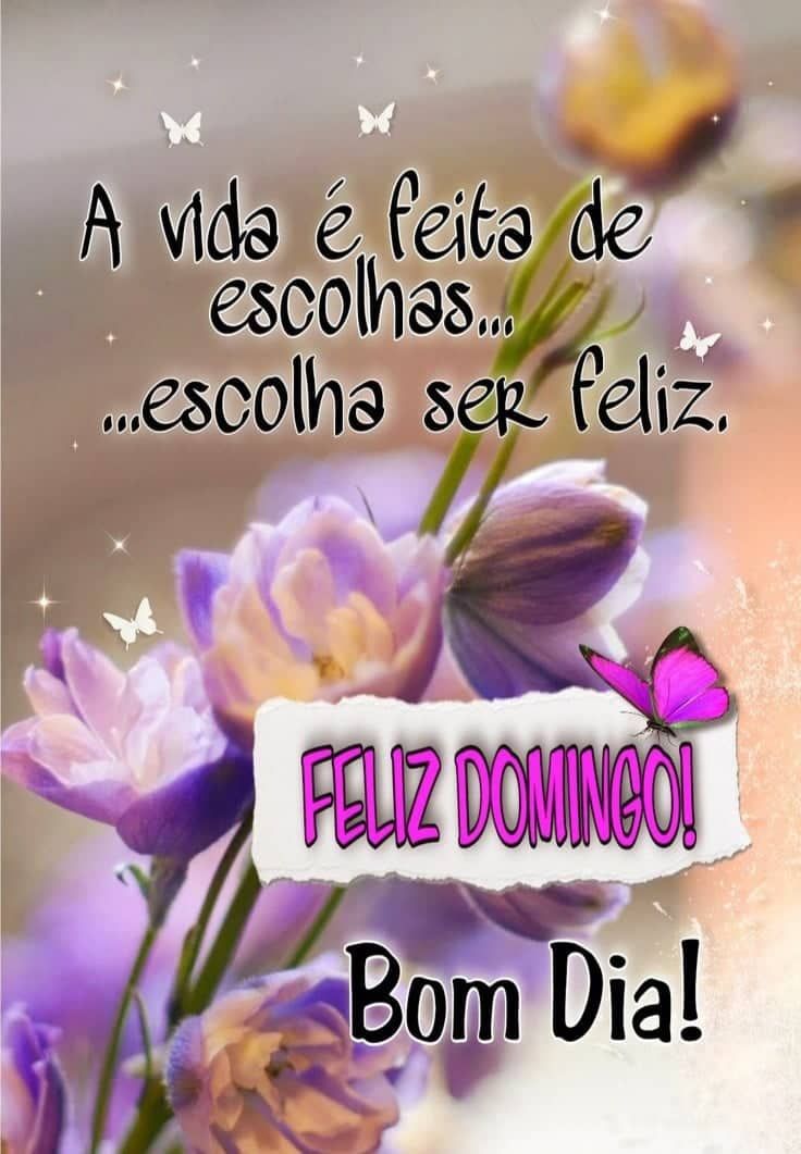 Bom dia domingo para família