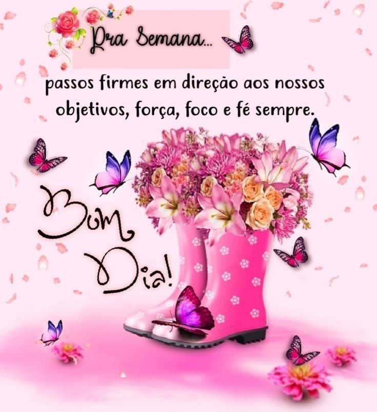 Bom dia semana nova começando