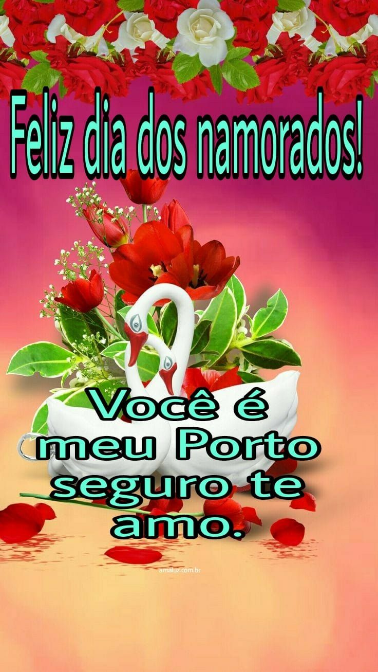 Feliz dia dos namorados com muito amor