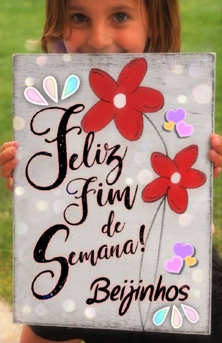 Feliz fim de semana mensagens