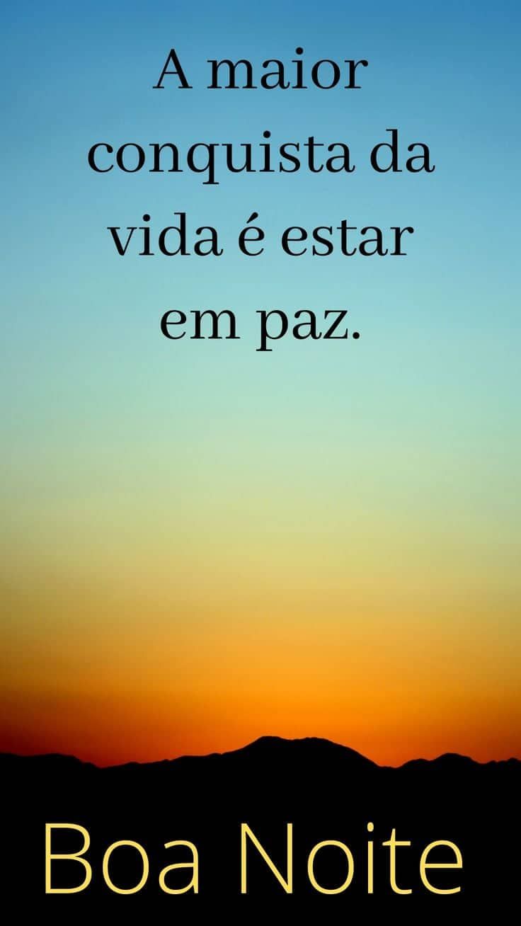 Frase top e boa noite
