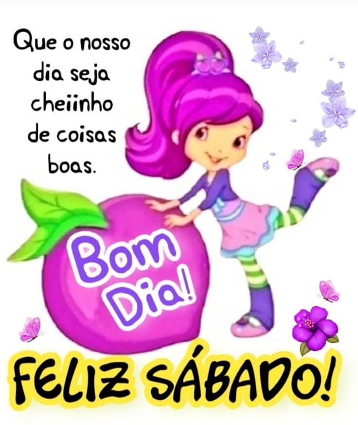 Hoje é sábado feliz dia