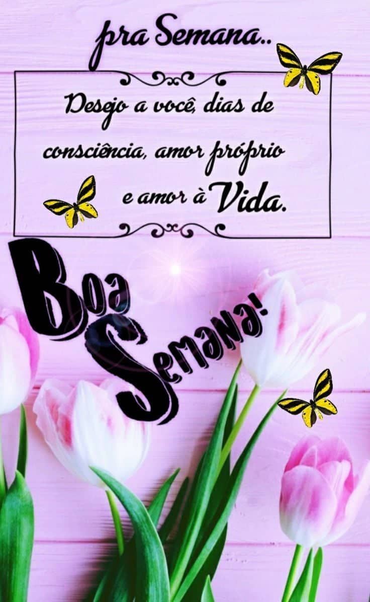 Mensagens de boa semana