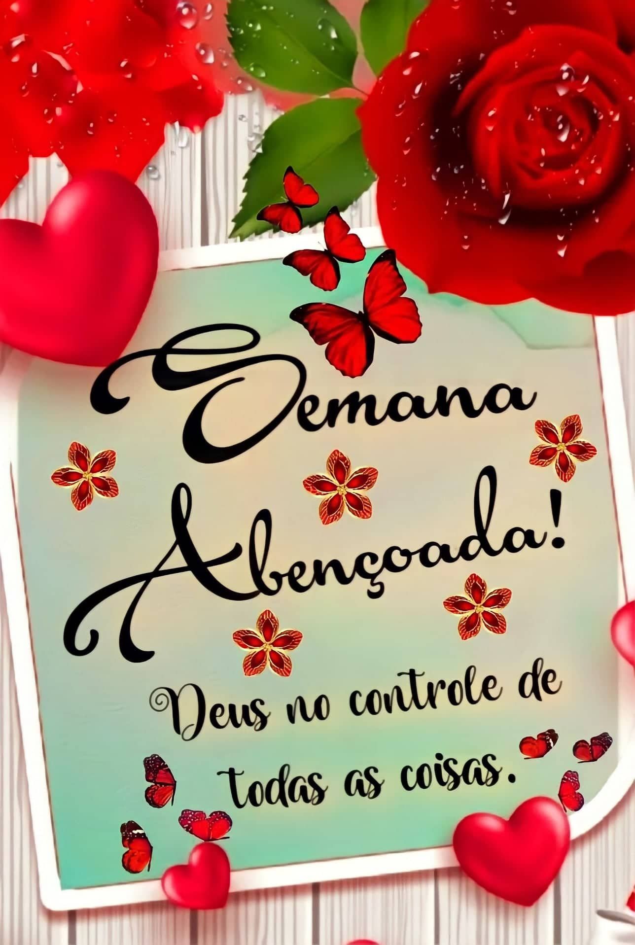 Mensagens de semana abençoada