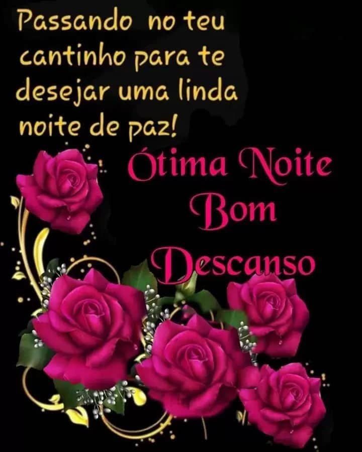 Passando para desejar uma linda noite de paz