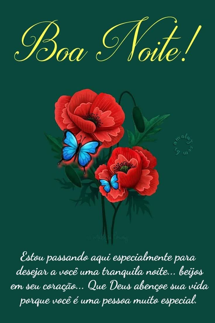Passando para desejar uma noite tranquila cheia de paz
