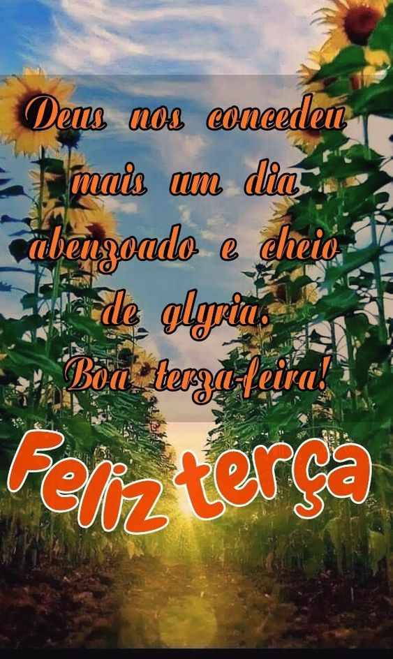 Que Deus abençoe a sua terça feira