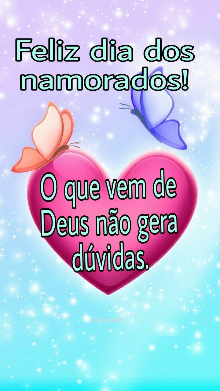 Um feliz e romântico dia dos namorados