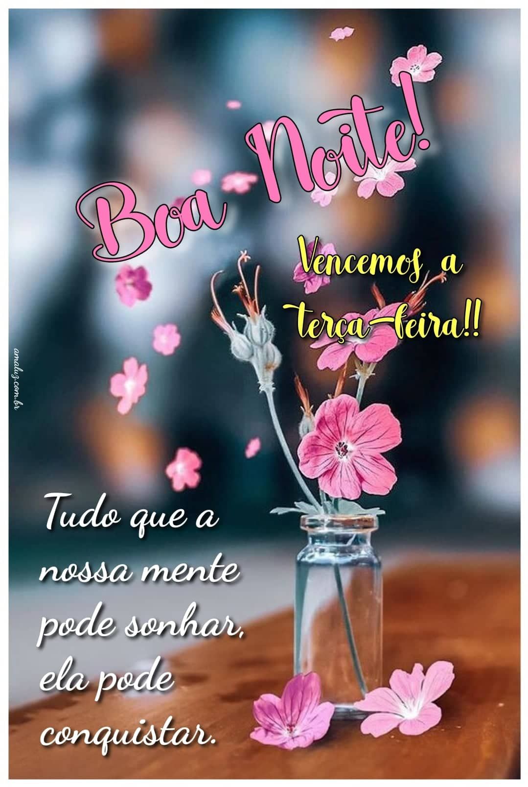 Vencemos a terça feira boa noite