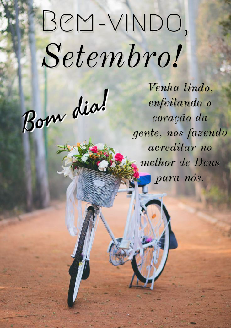 Bem vindo setembro mensagens