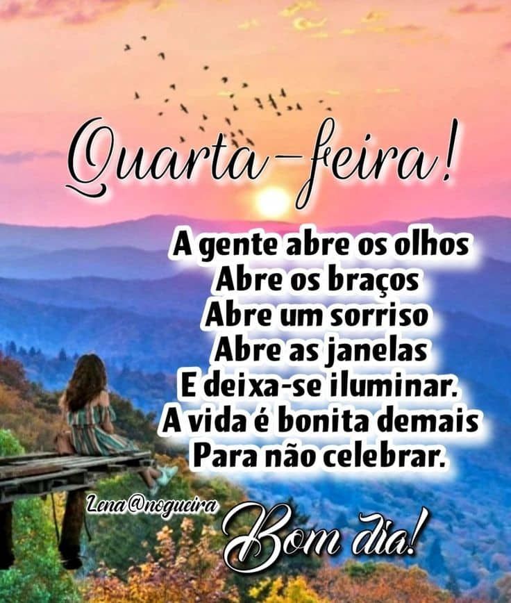Bom dia imagens lindas de quarta feira
