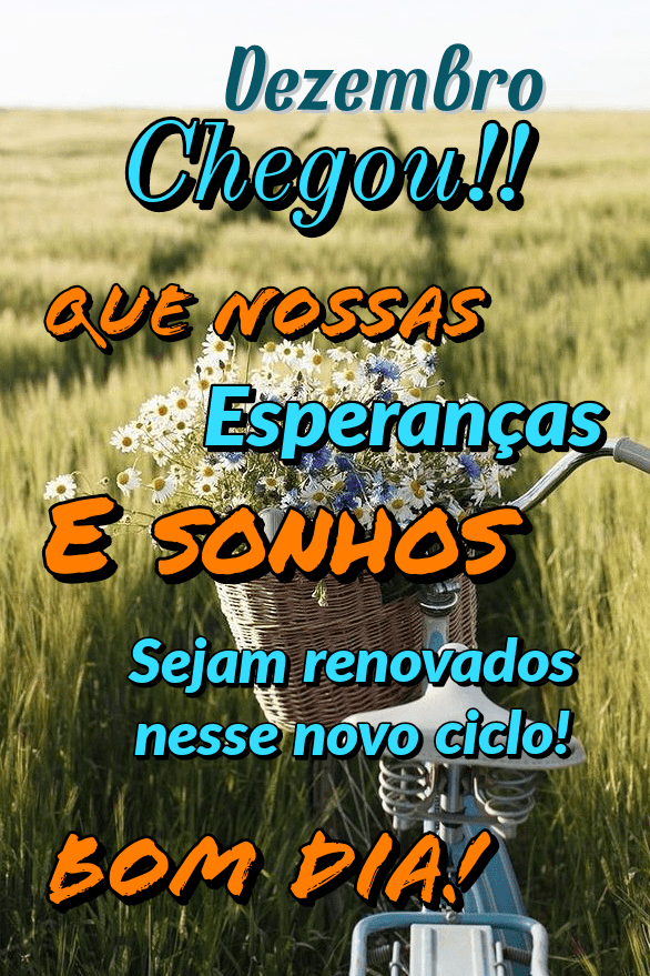 Dezembro chegou