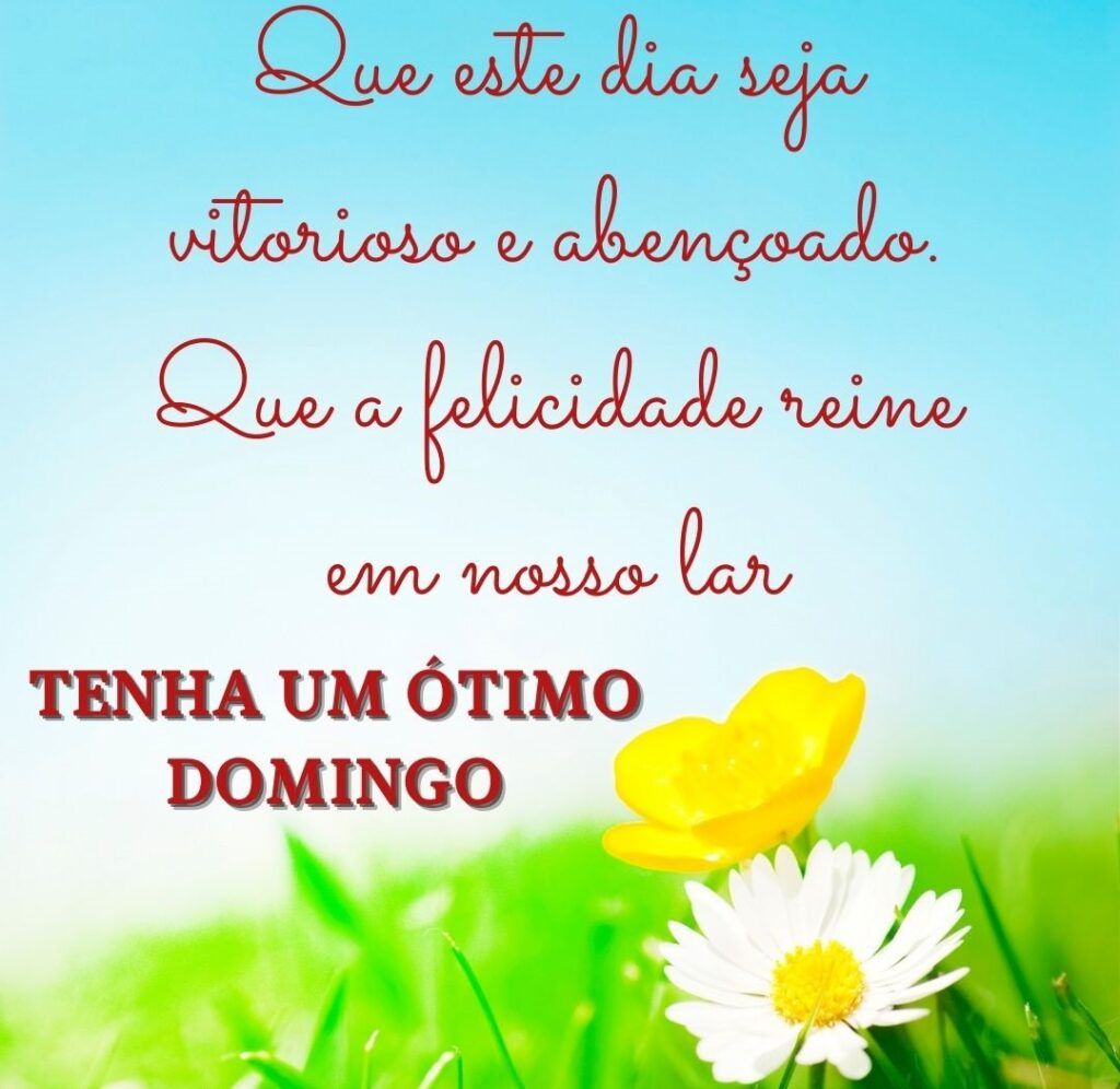 Domingo vitorioso