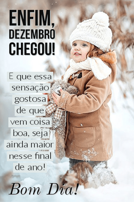 Enfim dezembro chegou