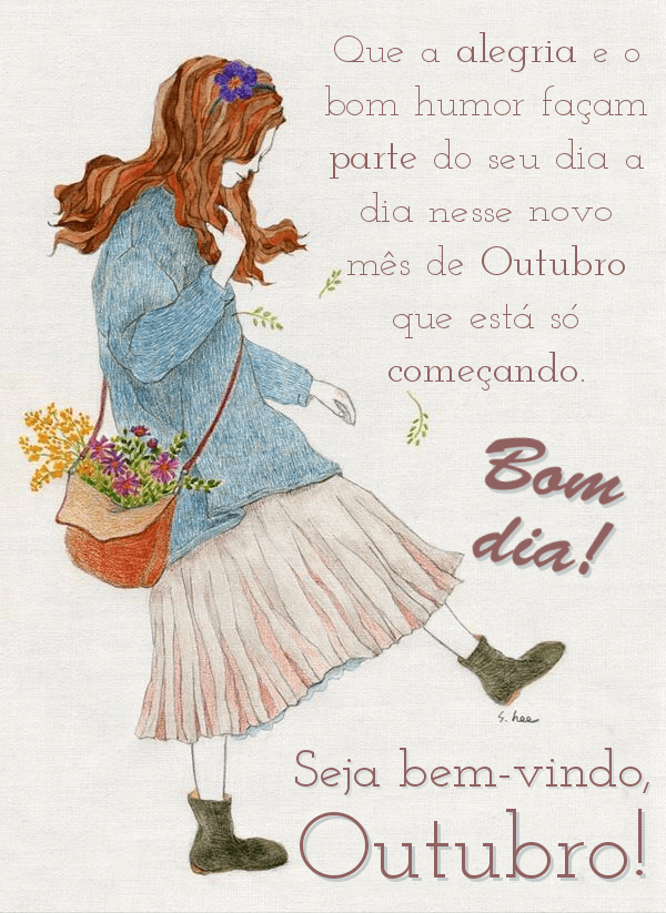Imagens de seja bem vindo outubro