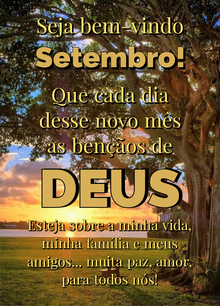 Mensagens de bem vindo stemebro abençoado