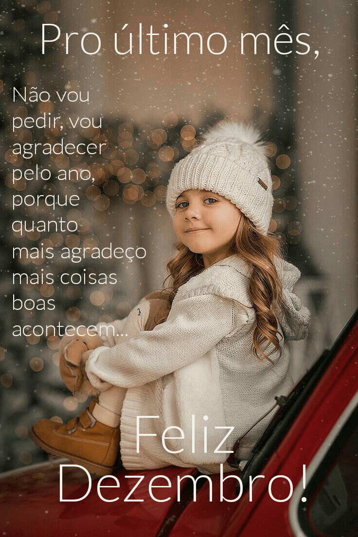 Mensagens de feliz dezembro