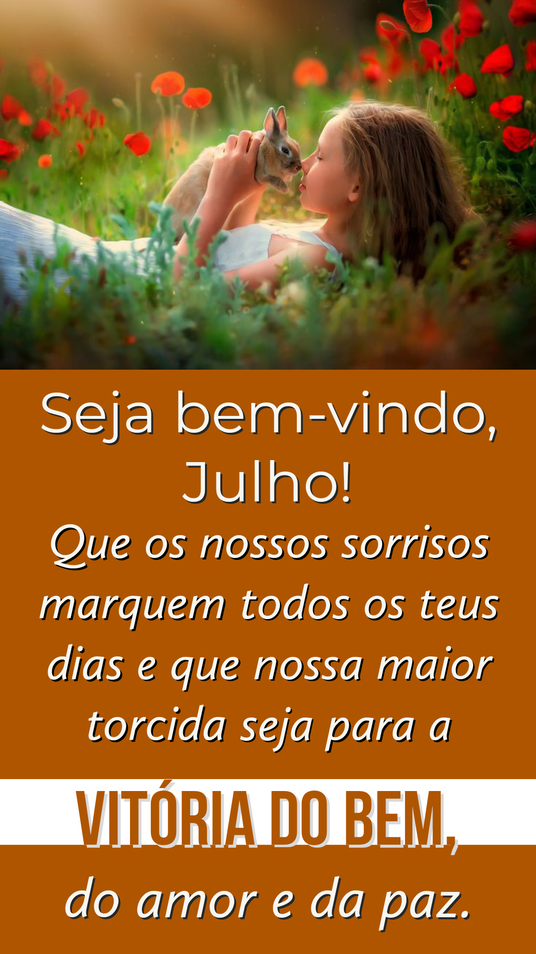 Seja bem vindo julho imagens