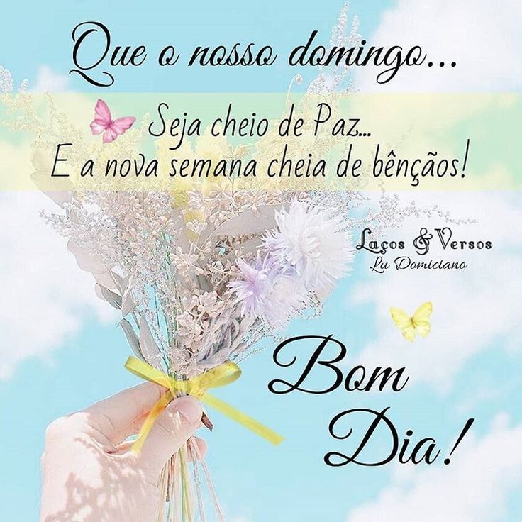 Um domingo cheio de paz